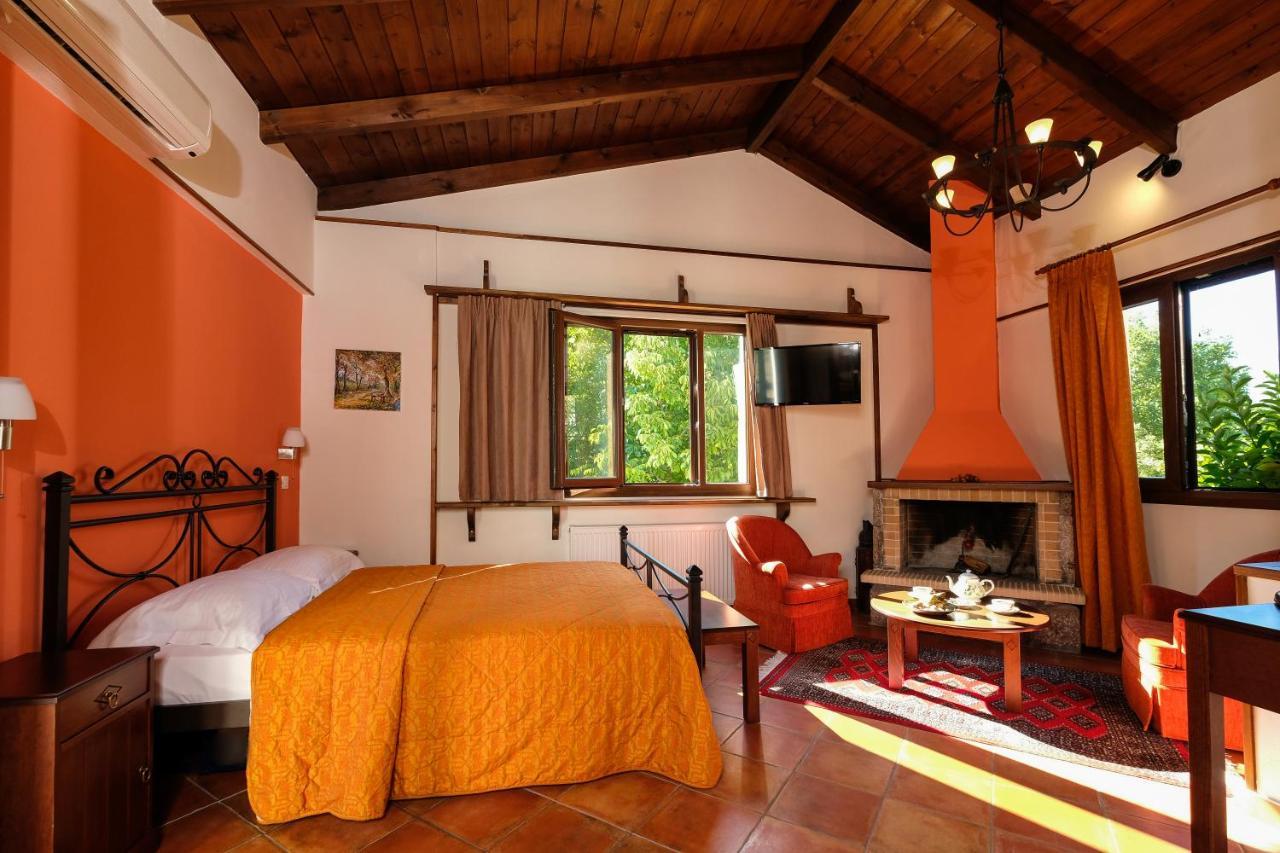 Dryas Guesthouse Полидросос Экстерьер фото