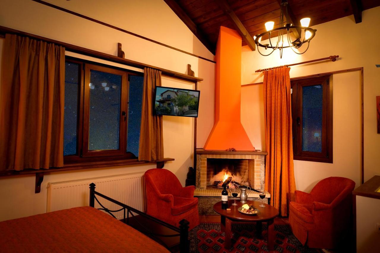 Dryas Guesthouse Полидросос Экстерьер фото